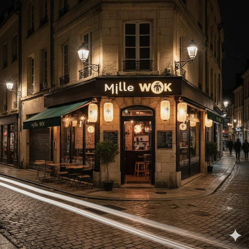 Mille Wok Bordeaux Facade