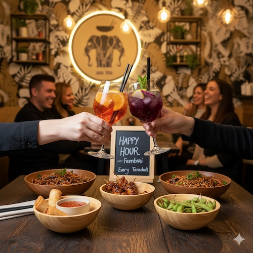 Soirée conviviale chez Mille Wok